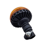 LED Rundumleuchte Orange 36 x 1.5W LEDs mit Flexihalterung ansicht unten